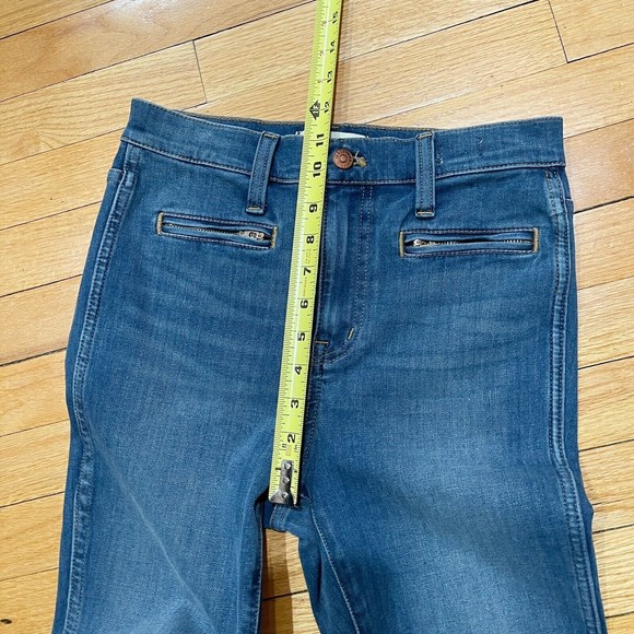 Madewell Womens 10" High-Rise Roadtripper Jeans Jeggings Size 26 Ellerby NEW - Picture 11 of 12